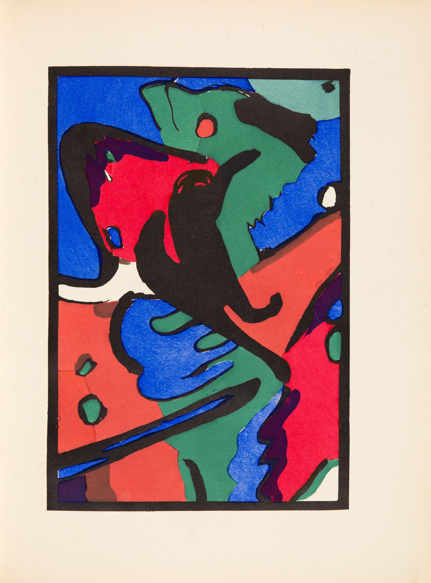 W. Kandinsky / F. Marc, Der blaue Reiter. München 1912. - Image 2 of 3