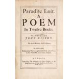 J. Milton, Paradise lost. A poem in twelve books. Ldn 1695.