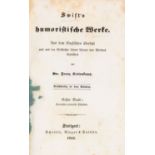 J. Swift, Humoristische Werke. Übers. F. Kottenkamp. 3 Bde. Stuttgart 1844.