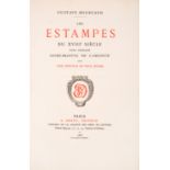 G.Bourcard, Les estampes du XVIIIe siècle. Paris 1885. - Ex. 528/614.