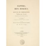 A. L. Girodet-Trioson, Sappho, Bion, Moschus. Paris 1829.