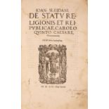 J. Sleidanus, De statu religionis et rei publicae. Straßburg 1556.