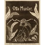 Otto Mueller. Titelblatt - Otto Mueller - für I.B. Neumann. 1922. Lithographie. Eines von 20 Ex. Kar