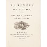 C.-L. de Secondat de Montesquieu, Le temple de Gnide. Paris 1796.