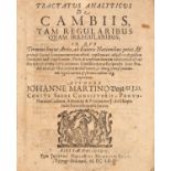 J. M. Vogt, Tractatus analyticus de cambiis. Gießen 1658.