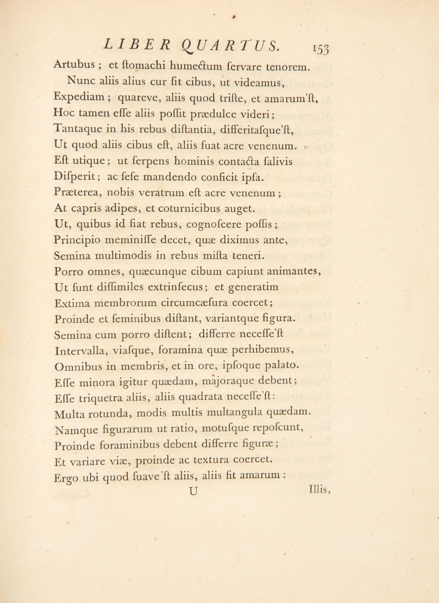 T. Lucretius Carus, De rerum natura libri sex. Birmingham 1772. - Image 2 of 3