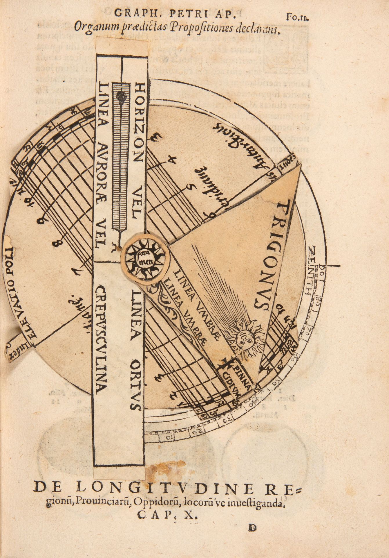 P. Apian, Cosmographia, Antwerpen 1564. - Bild 2 aus 5