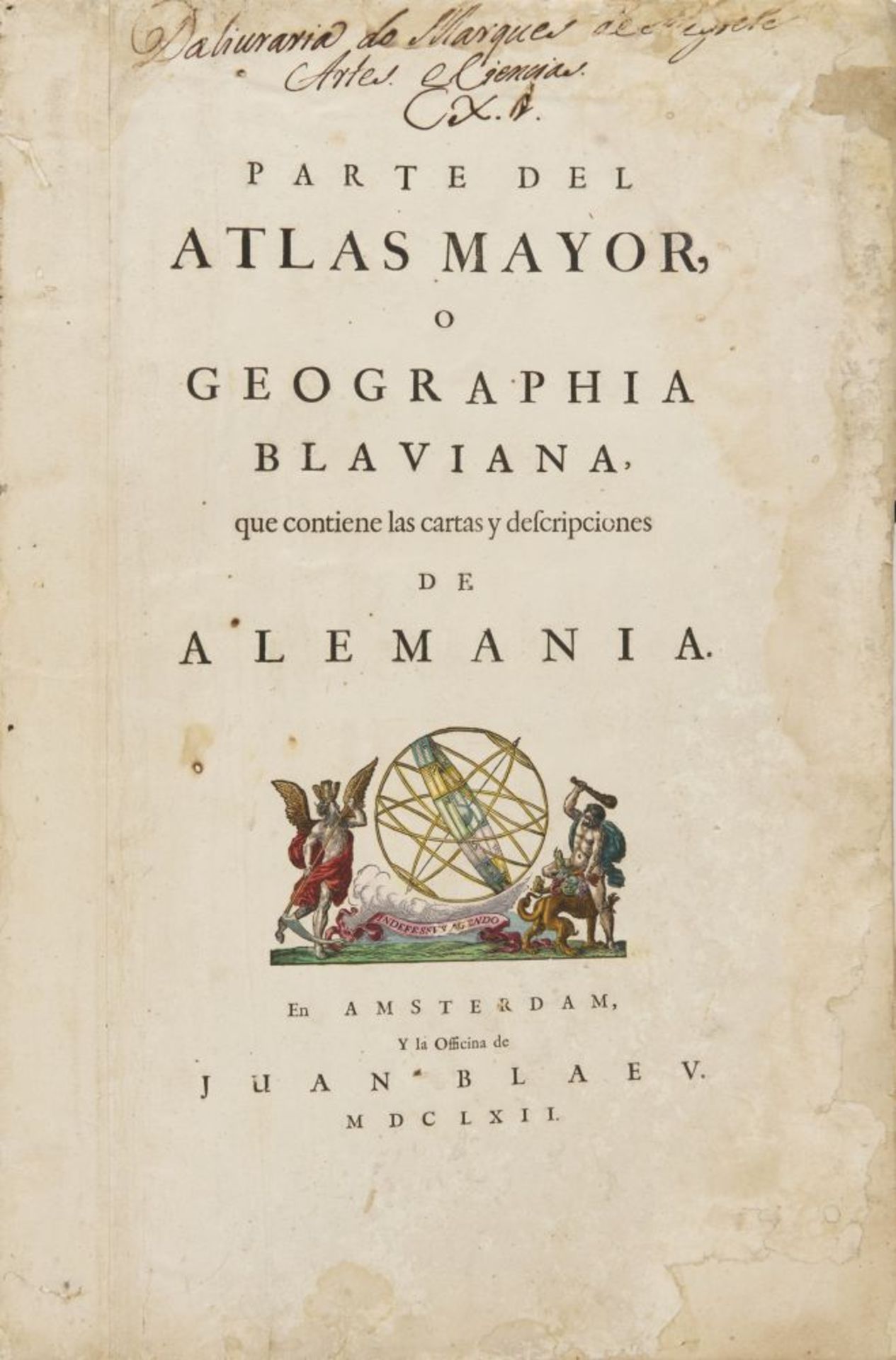 J. Blaeu, Atlas Major. Teilband: Alemania. Amsterdam 1662. - Image 2 of 9