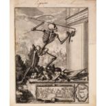D. Chertablon de la Vigne, La maniere de se bien preparer a la mort. Antwerpen 1700.