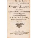 Ch. Sand, Problema Paradoxum De Spiritu Sancto. Köln 1678.