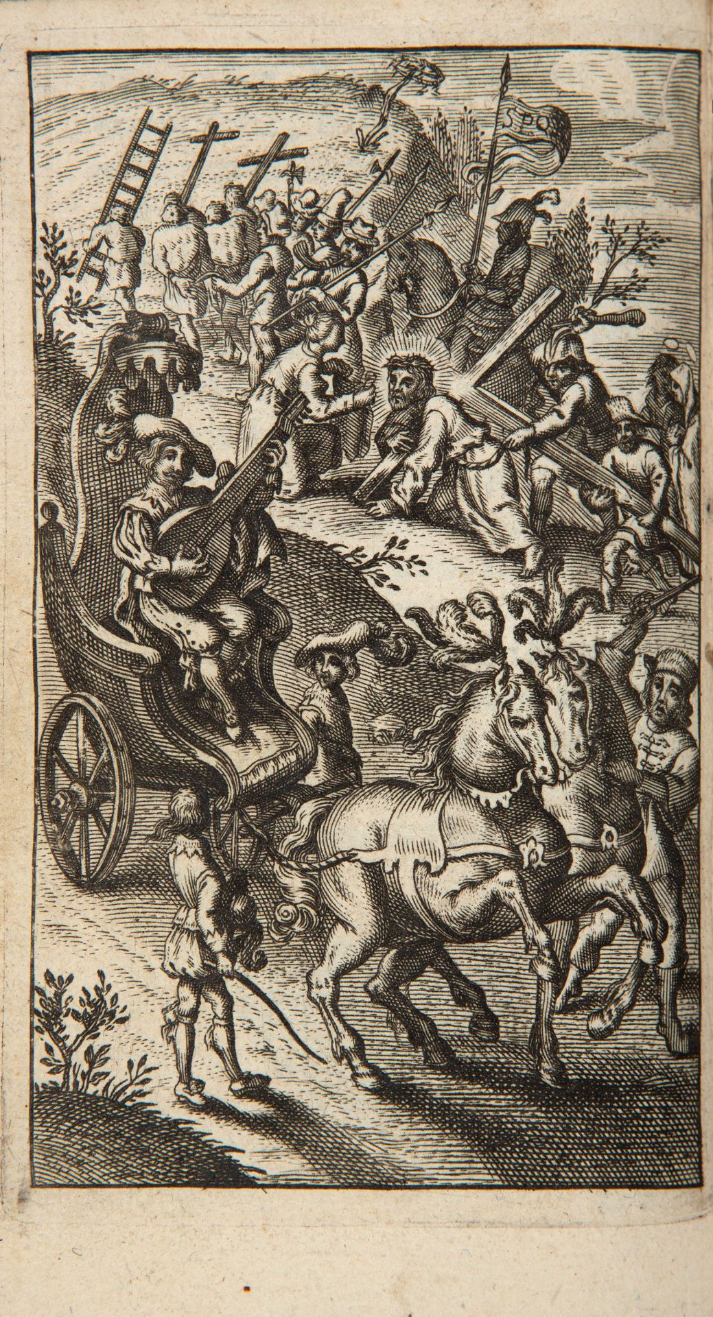 J.-P. de la Serre, Le Breviaire des courtisans. Nouvelle édition. Paris 1671. - Image 2 of 3