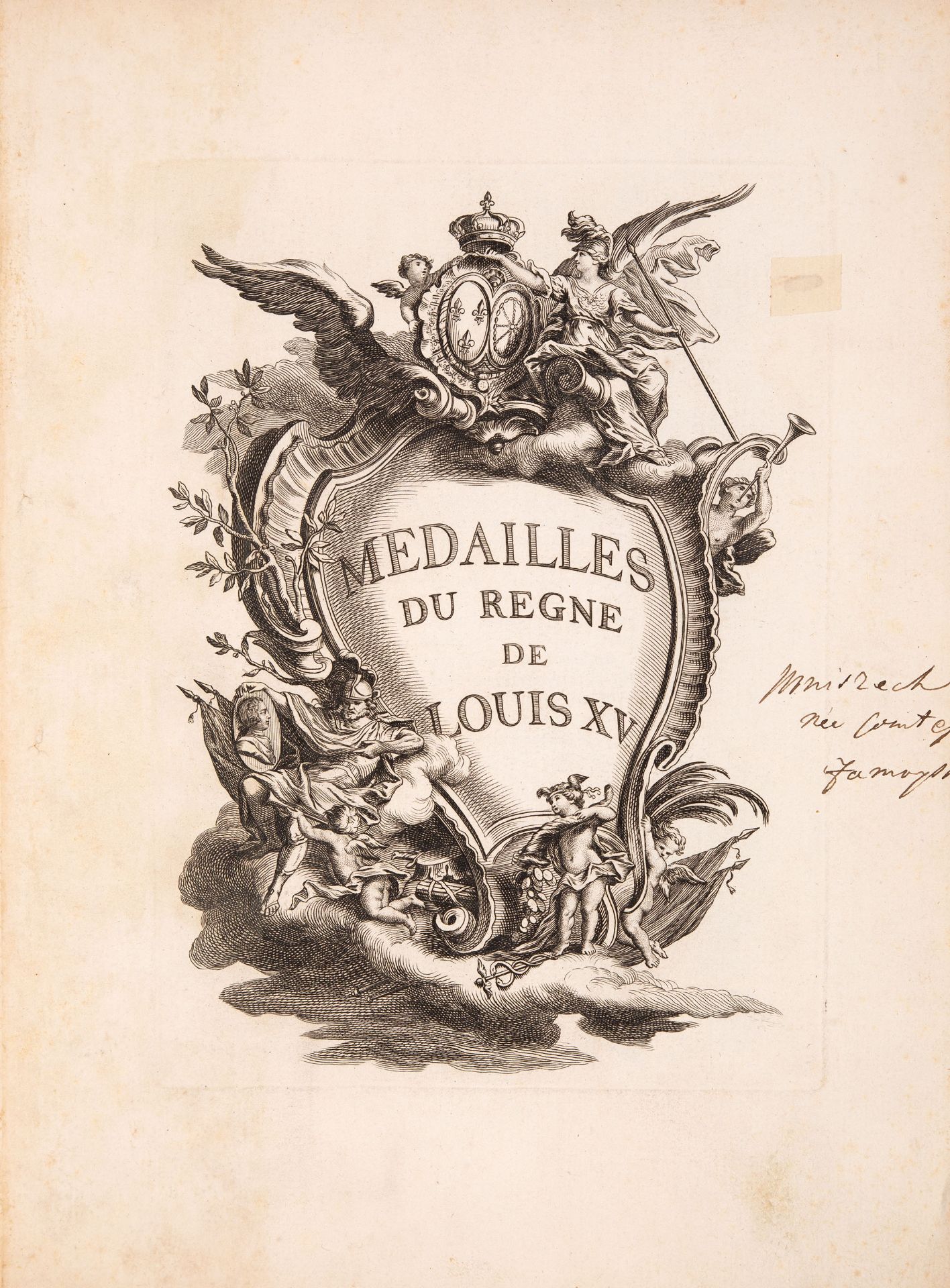 G. R. Fleurimont, Medailles du Regne de Louis XV. Paris 1748.