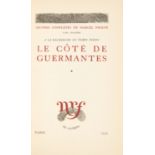 M. Proust, Oeuvres complètes. 18 Bde. Paris 1929-36. - Ex. 355/456.