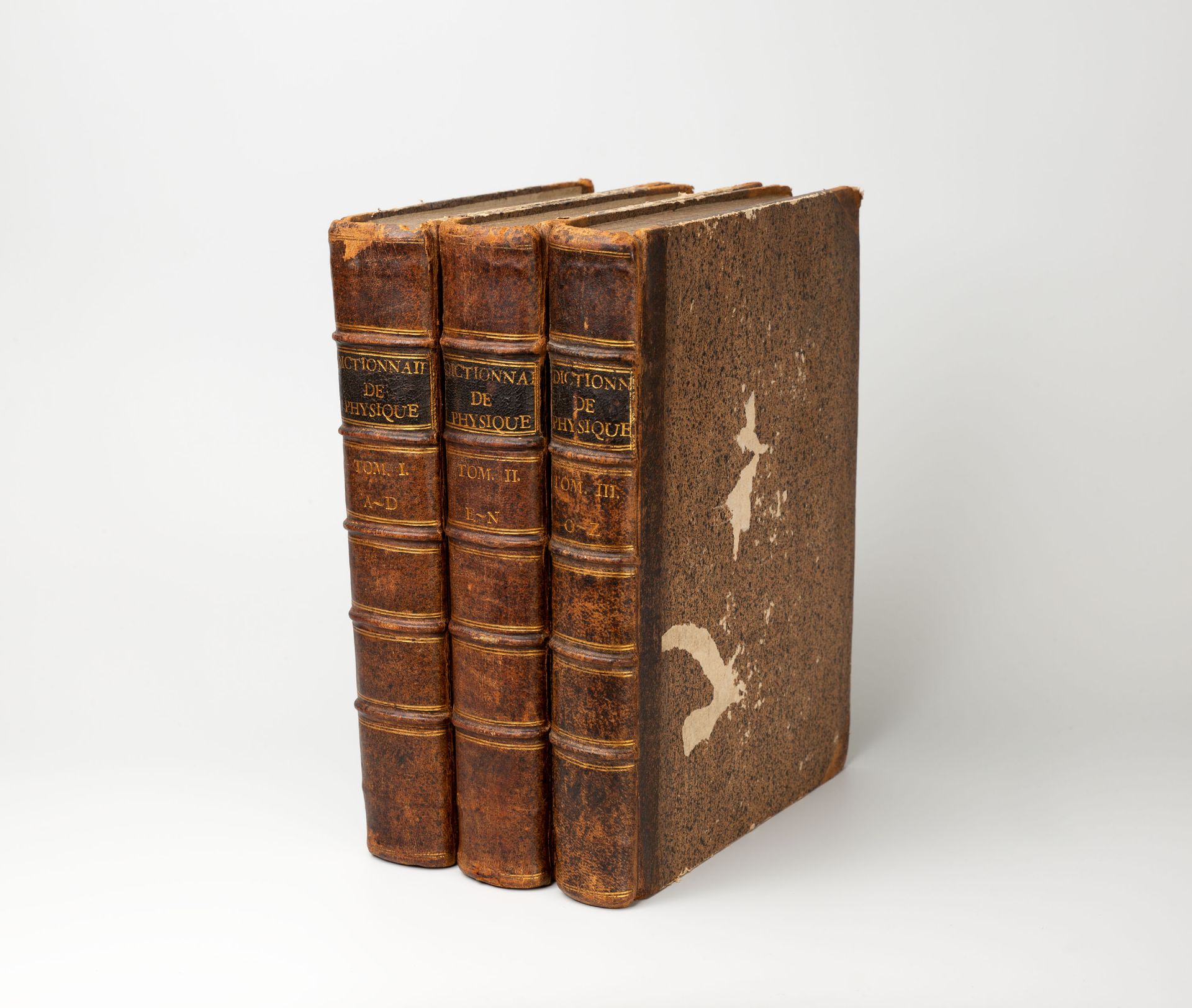 A.-H. Paulian, Dictionnaire de Physique. 3 Bde. Avignon 1761. - Image 3 of 3