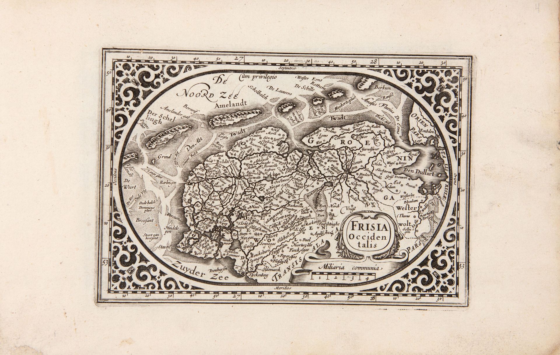 A. Goos, Nederlandtsch Caertboeck. Nur Karten. Amsterdam um 1615. - Image 2 of 4