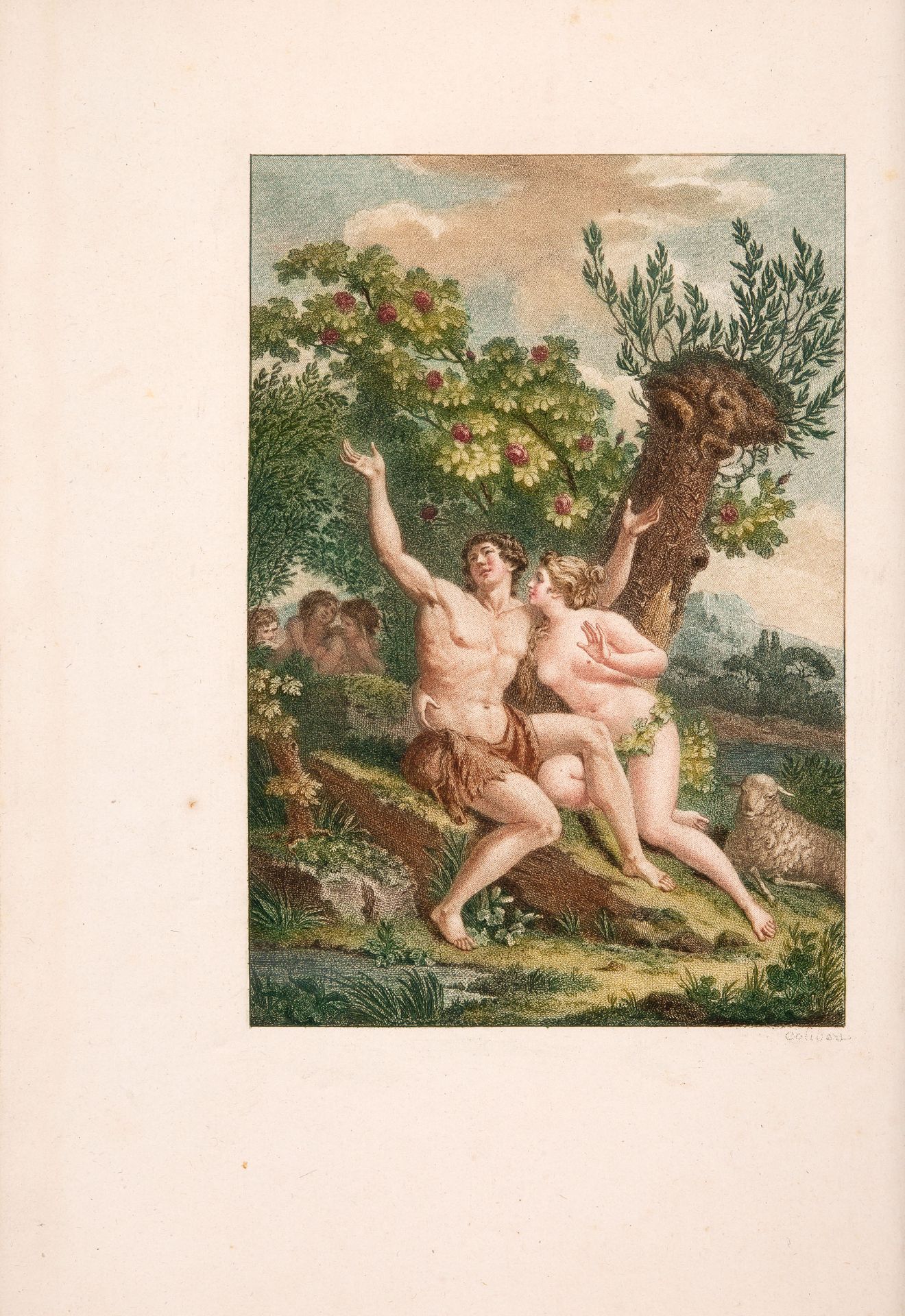 S. Gessner, Mort d'Abel, Poëme. Traduit par Hubert. Paris 1793. - Bild 3 aus 5