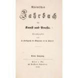 Rheinisches Jahrbuch für Kunst und Poesie. Jge I-II. 2 Bde. Köln 1840-41. - EA.