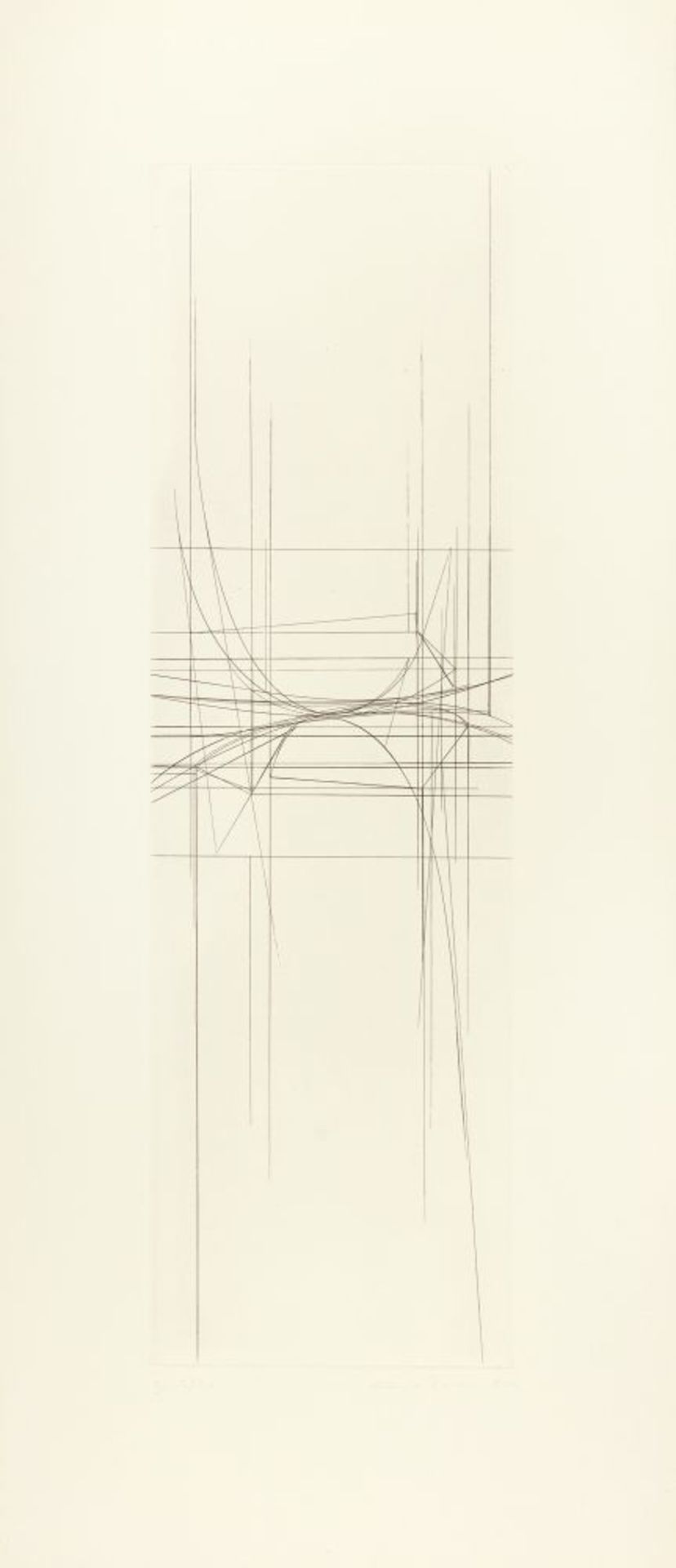 Günter Ferdinand Ris. Paysage Architecturals 1974/ Die Mescheder Mappe. 5 Blatt Radierungen und 6 Bl - Bild 2 aus 11