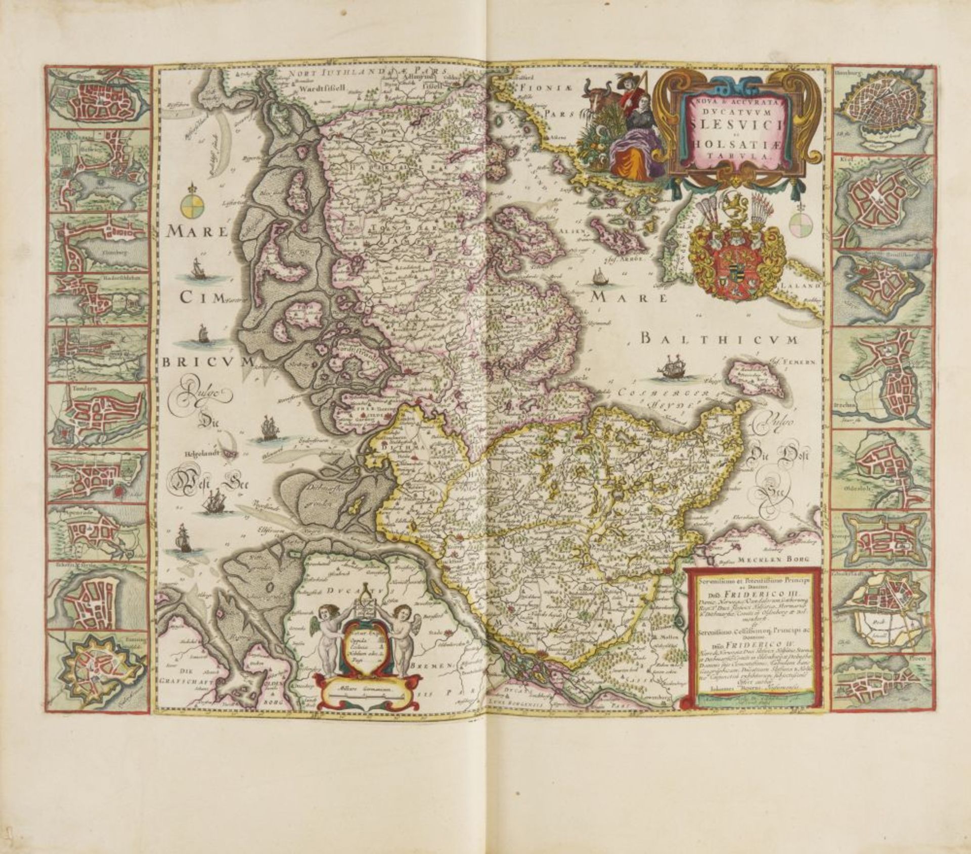 J. Blaeu, Atlas Major. Teilband: Alemania. Amsterdam 1662. - Image 4 of 9