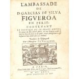 G. de Silva y Figueroa, L'Ambassade en Perse. Paris 1667