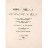A. u. A. De Backer / C. Sommervogel, Bibliothèque de la compagnie de Jésus. Faksimile-Edition. 9 Bde