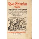 Reineke Fuchs. - Ander Theil deß Buchs Schimpff und Ernst. Frankfurt am Main 1564.