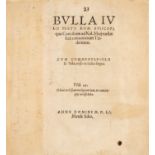 Trienter Konzil. - Bulla Iulii Tertii Rom. Basel 1551.