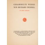 R. Dehmel, Gesammelte Werke. 10 Bde. Berlin 1906.