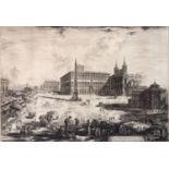 G.B. Piranesi, Basilica di San Giovanni in Laterano. Radierung. W-E 250.