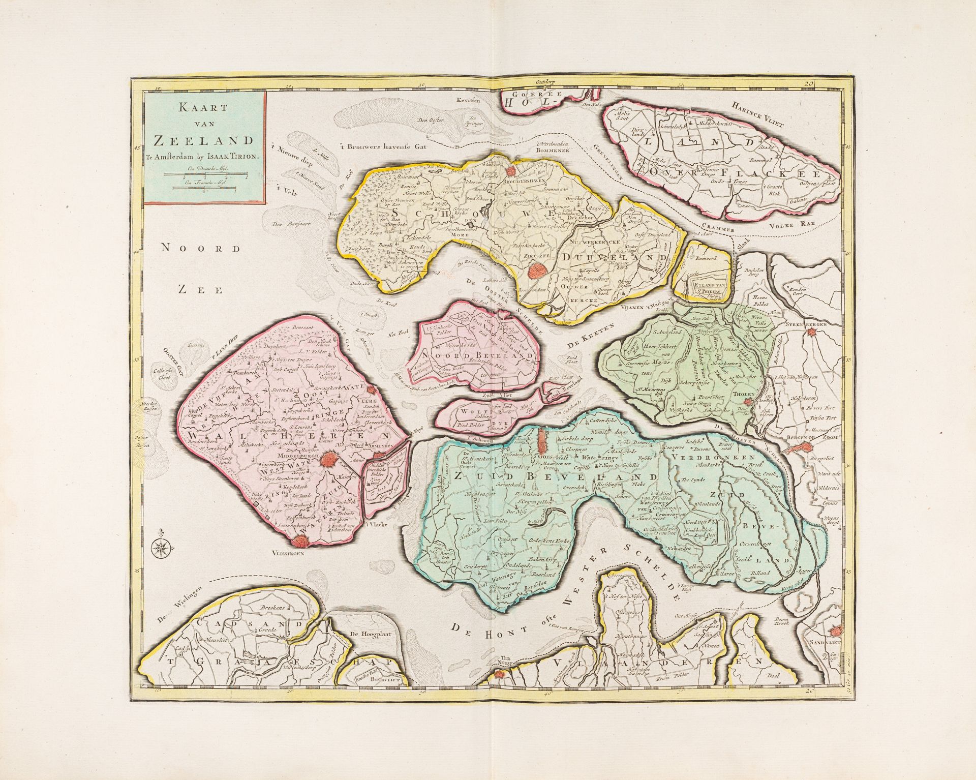 I. Tirion, Nieuwe en beknopte Hand-Atlas. Amsterdam [1759-84]. - Bild 5 aus 8