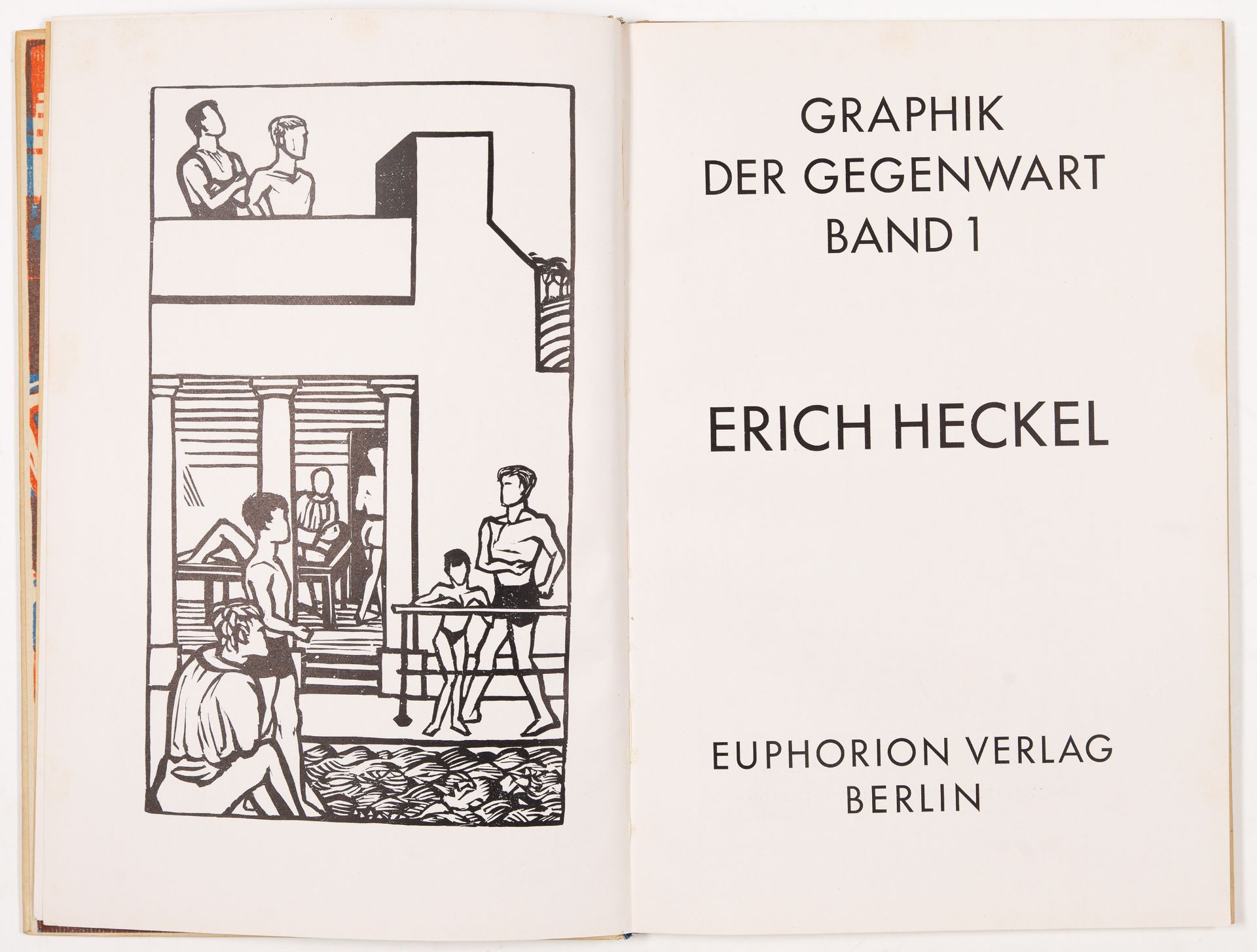 E. Heckel. - Erich Heckel. Graphik der Gegenwart, Bd. 1. Berlin 1931.