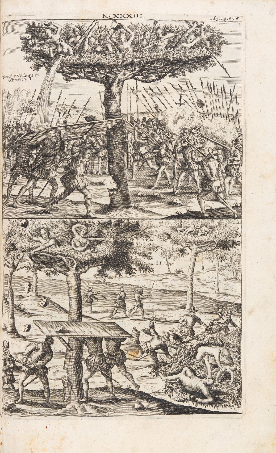 E. Francisci, Ost- und West- Indischer Lust- und Staatsgarten. 3 Tle. in 1 Bd. Nürnberg 1668. - Bild 6 aus 9