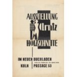 G. Arntz. - Ausstellung Arntz Holzschnitte. Im Neuen Buchladen. Köln 1925. - Mit OrHz. Signiert (197
