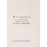 Einband der Wiener Werkstätte um 1919. - Inhalt: über Diego Velazquez + Francisco de Goya von H. Keh