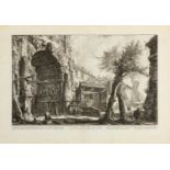 G.B. Piranesi. Veduta dell' Arco di Tito. 1760. Radierung. Hind 55 I/II (von V); Wilton-Ely 185.