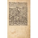 S. Hieronymus, Der heiligen Altvaterleben nüw getruckt. Straßburg 1516.