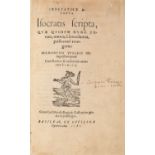 H. Wolf, Isocratus Hapanta. Isocratis scripta. Basel 1587.