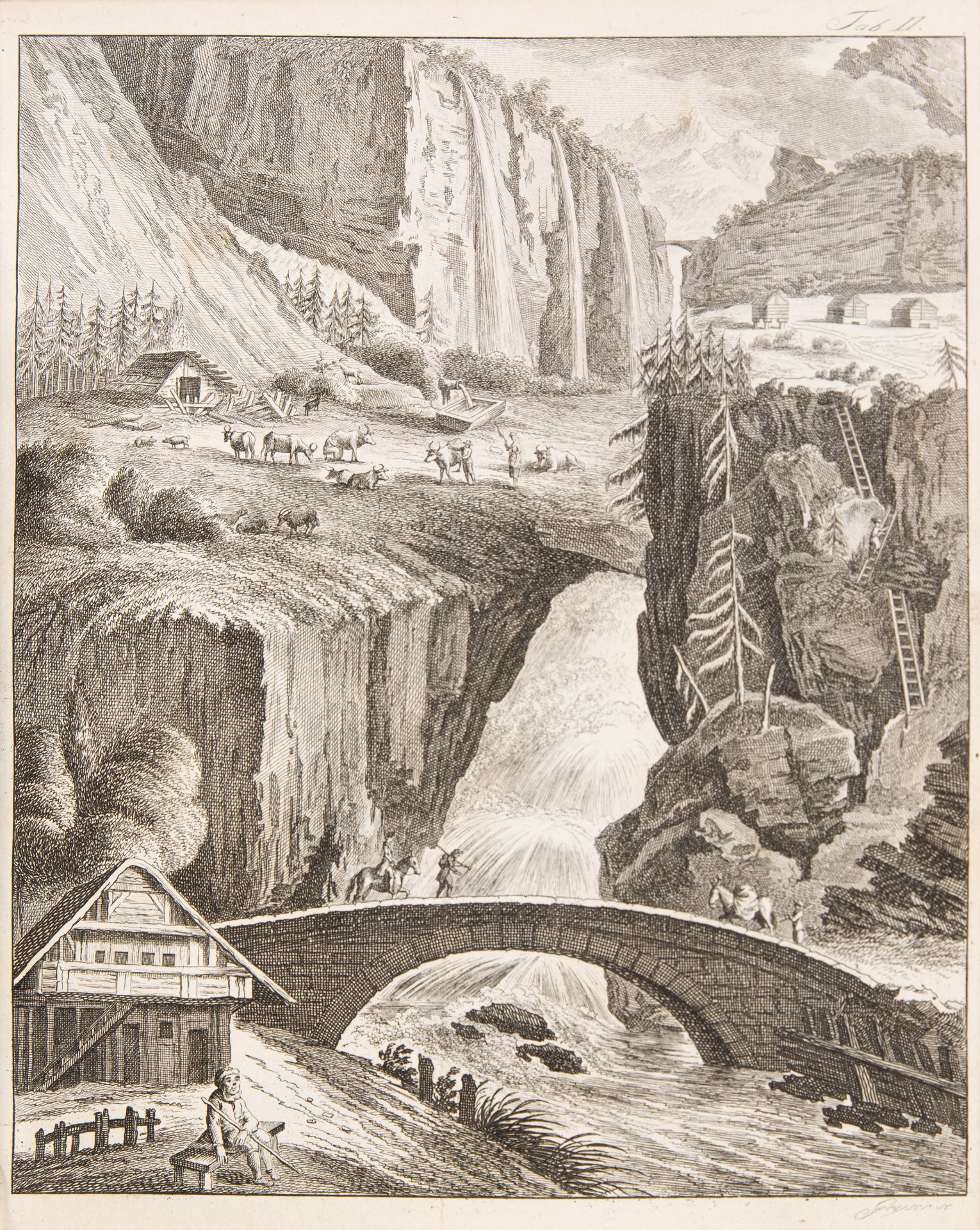 G.K.Ch. Storr, Alpenreise vom Jahre 1781. 2 Teile in 1 Bd. Lpz. 1784-86. - Bild 2 aus 3