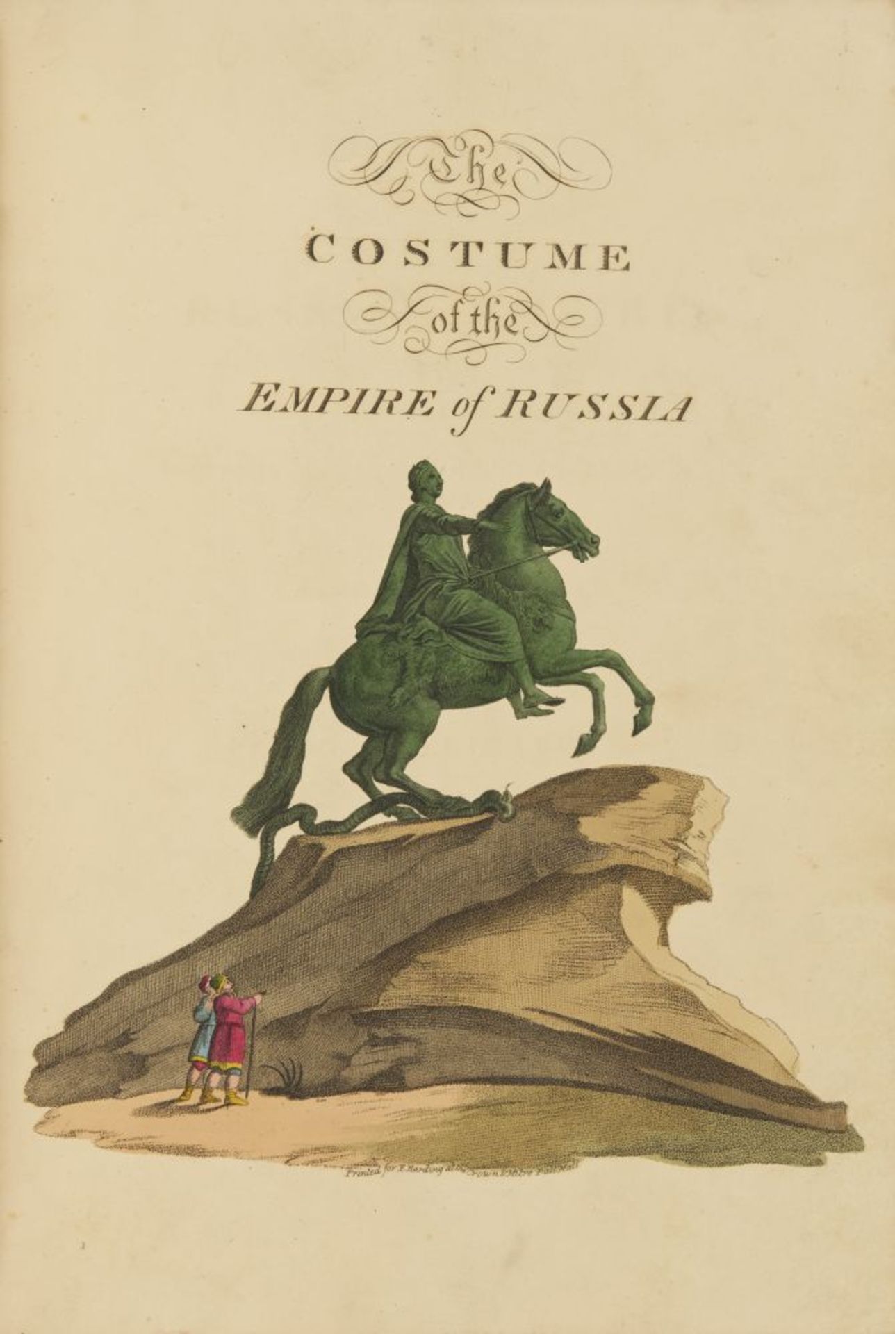 E. Harding, Costume ot the Russian Empire. Ldn 1811.