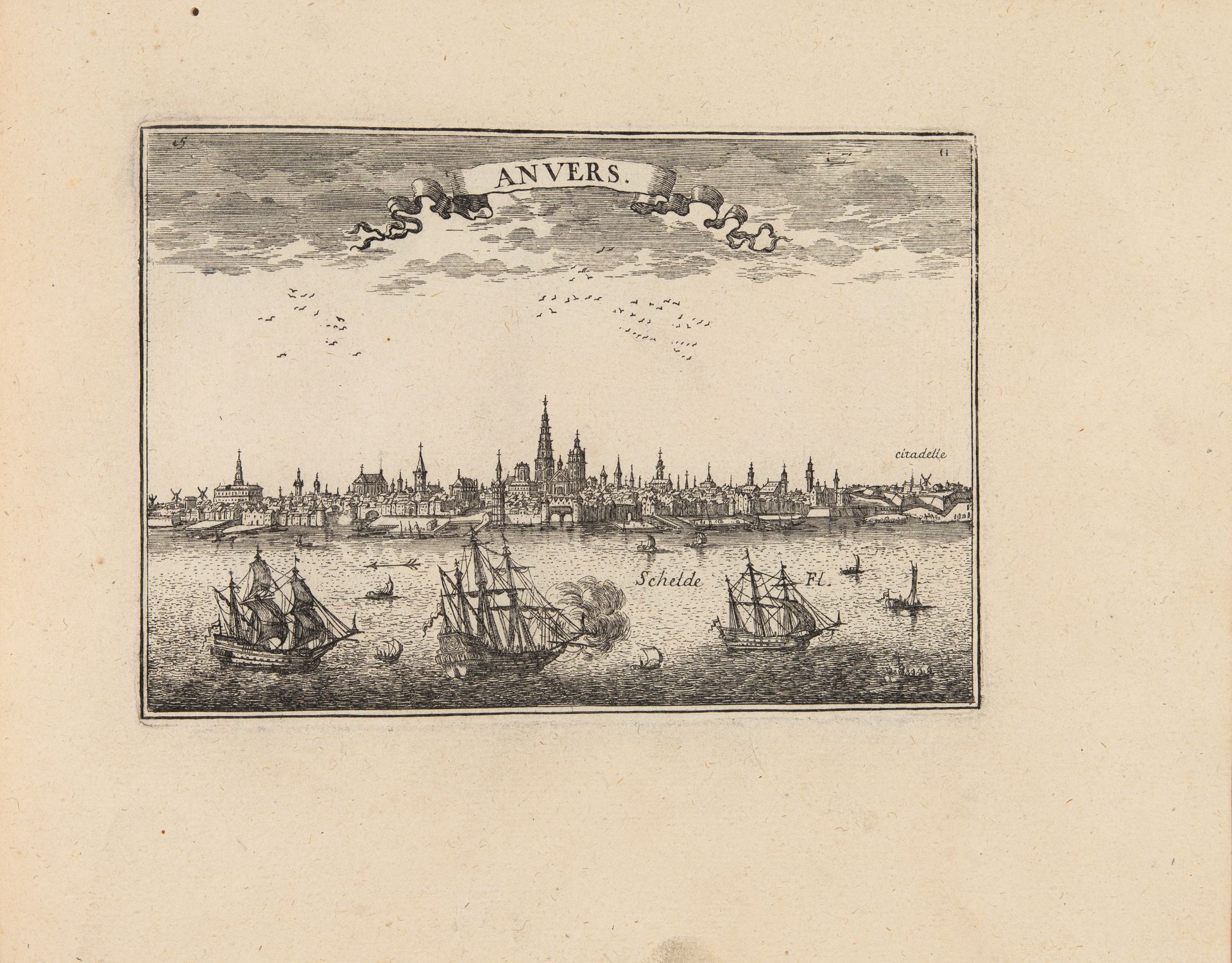 S. de Beaulieu de Pontault, Les plans et profils des principales villes et lieux ... Paris um 1680. - Bild 2 aus 6