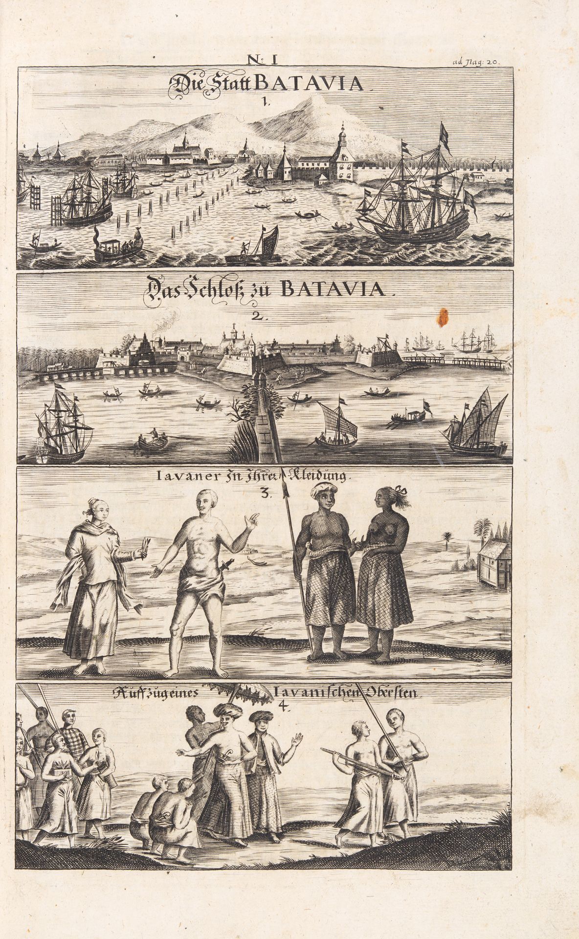 E. Francisci, Ost- und West- Indischer Lust- und Staatsgarten. 3 Tle. in 1 Bd. Nürnberg 1668. - Bild 3 aus 9