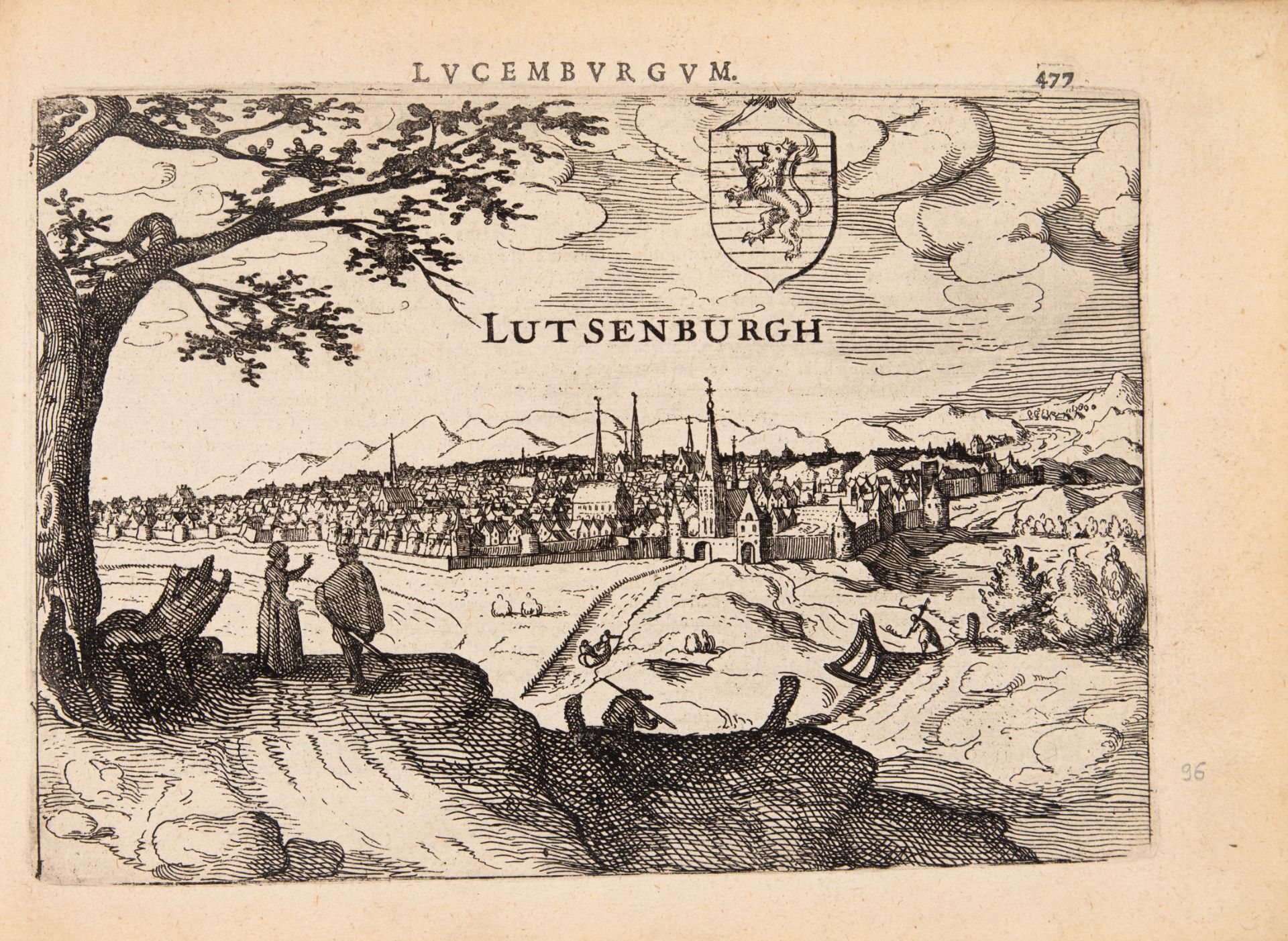 L. Guiccardini, Omnium Belgii, sive Inferioris Germaniae, regionum decriptio. Arnheim 1616. - Bild 3 aus 5