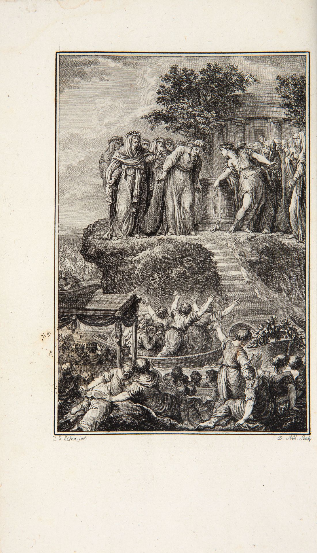 R. Levayer de Boutigny, Tarsis et Zélie. 3 Bde. Paris 1774. - Bild 3 aus 4