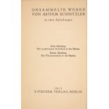 A. Schnitzler, Gesammelte Werke. 7 Bde. Berlin 1912.