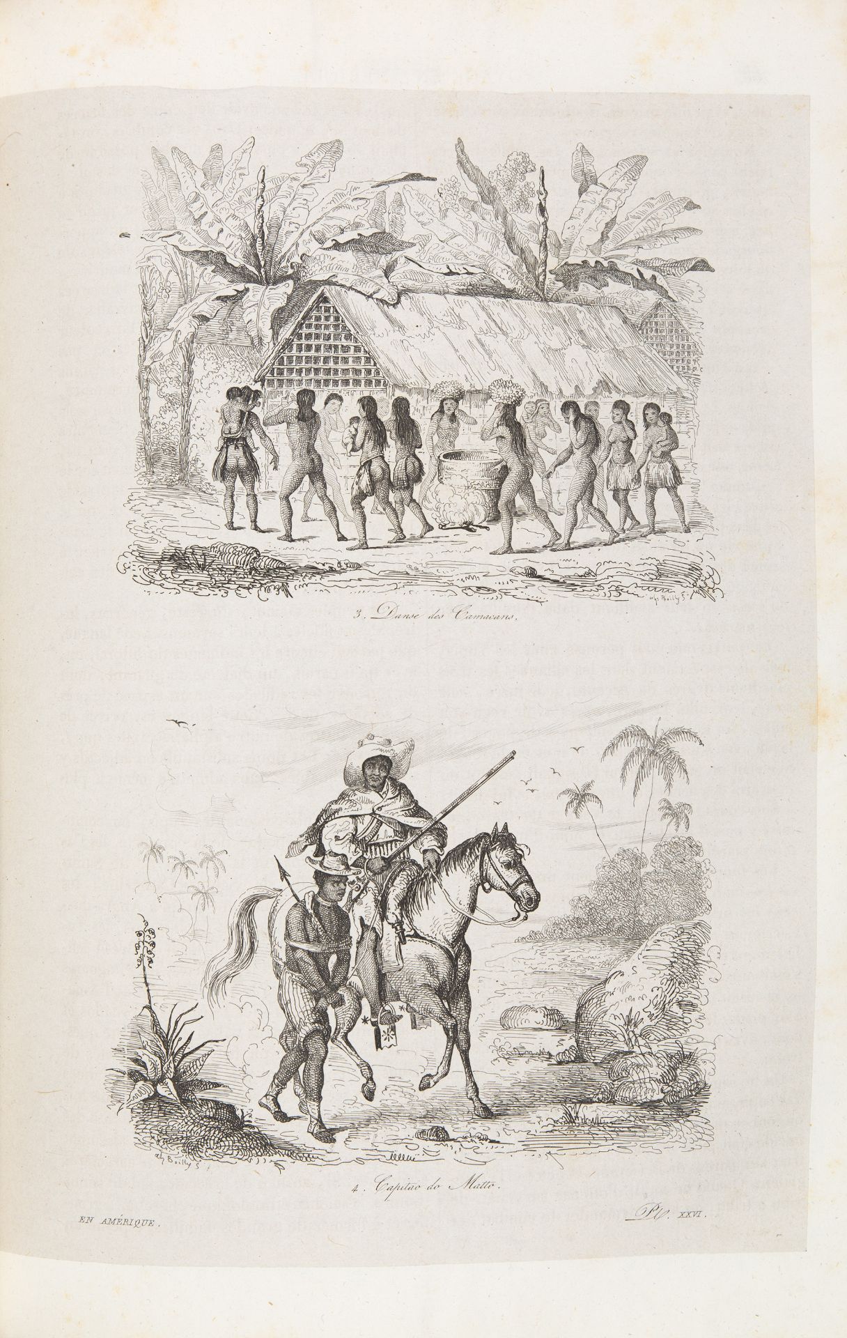 A. de Orbigny, Voyage pittoresque dans les deux Amériques. Paris 1841. - Bild 2 aus 3
