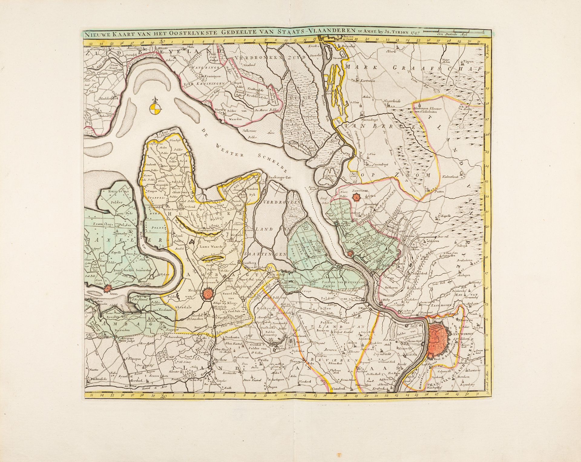I. Tirion, Nieuwe en beknopte Hand-Atlas. Amsterdam [1759-84]. - Bild 4 aus 8