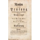 Geschichte des Heiligen Römischen Reiches - Juristische Schrift zu einem Streit des fränkischen und