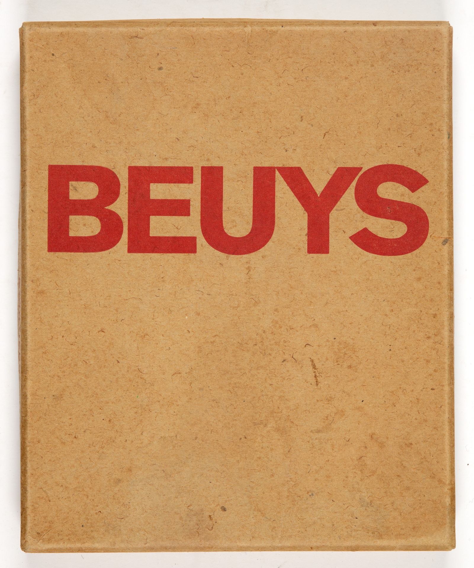 Joseph Beuys, Katalog Museum Mönchengladbach 1967. - Ex. 230/330. Schellmann 5.