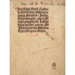 Pius II. Historia bohemica. Notabilis et Jocunda. Basel 1489.
