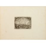 Giovanni Battista Piranesi. Trofei di Ottaviana Augusto. 1780. 15 Blatt Radierungen. Wilton-Ely 169,